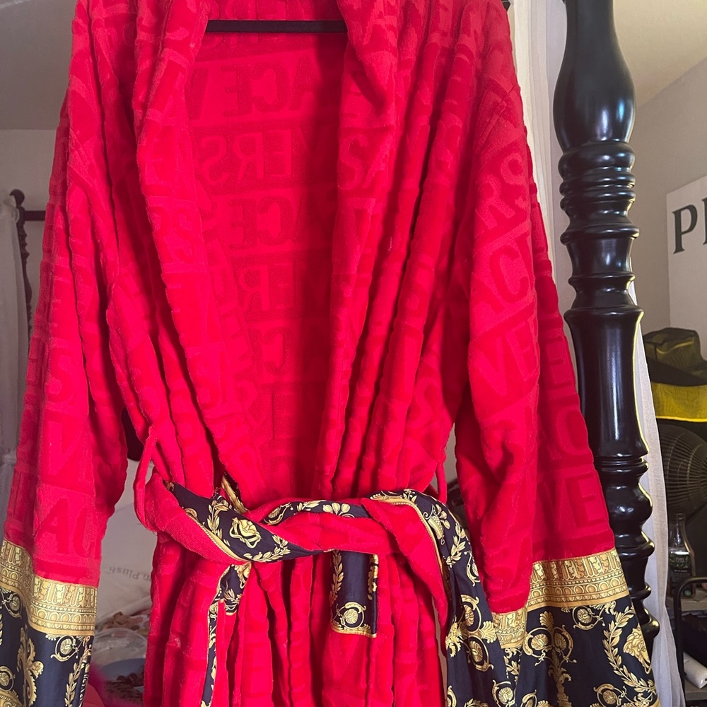 3x Authentic Versace Robe altered to a 5x